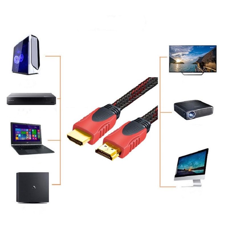 ภาพสินค้าสาย เอชดีเอ็มไอ HD TO HD เอชดีเอ็มไอ CABLE V1.4 สายยาว5M จากร้าน tmy.shop บน Shopee ภาพที่ 4