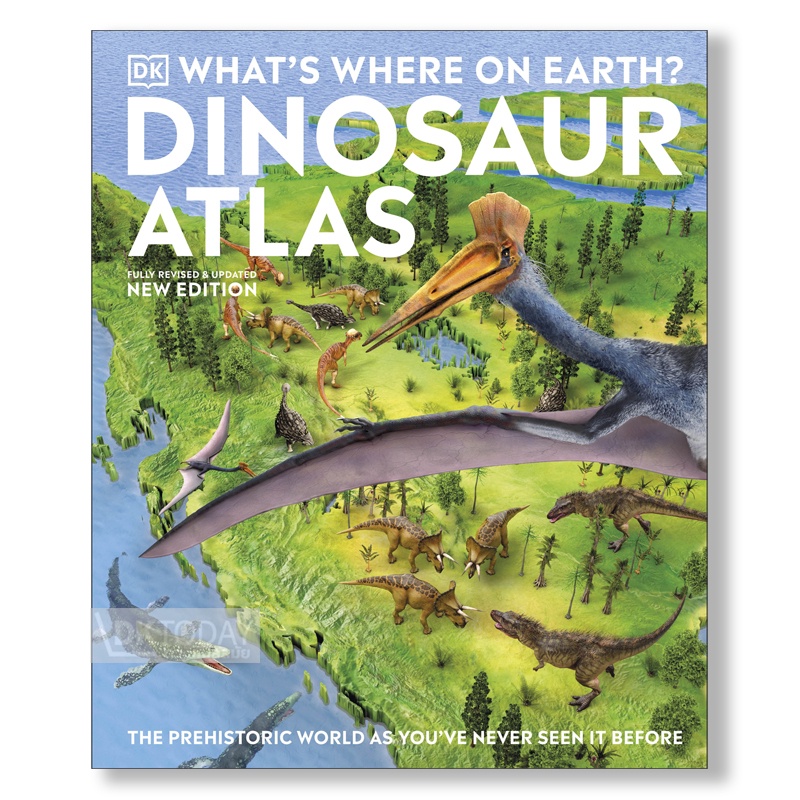 dktoday-หนังสือ-whats-where-on-earth-dinosaur-atlas-dorling-kindersley