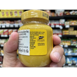 ภาพขนาดย่อของภาพหน้าปกสินค้าเฟร้นซ์ คลาสสิค เยลโล่ มัสตาร์ด 170กรัม กระปุก มัสตาร์ดเหลือง French's Classic Yellow Mustard 170g เฟร้นช์(1037) จากร้าน aimnattapon บน Shopee ภาพที่ 7