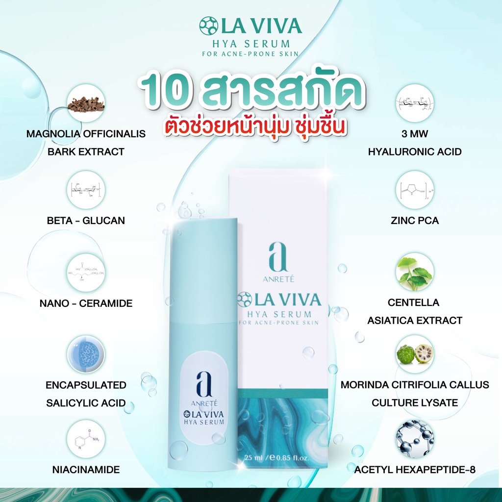 la-viva-hya-serum-หน้านุ่ม-ชุ่มชื่น-เสริมความแข็งแรงให้ผิวหน้า-บำรุงผิวให้แข็งแรง