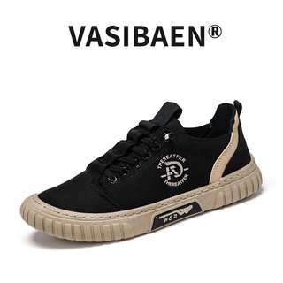 สินค้า VASIBAE ฤดูใบไม้ร่วงของผู้ชายรองเท้าผ้าใบใหม่ลื่นระบายอากาศรองเท้าวิ่งลำลองผู้ชายรองเท้ากีฬา
