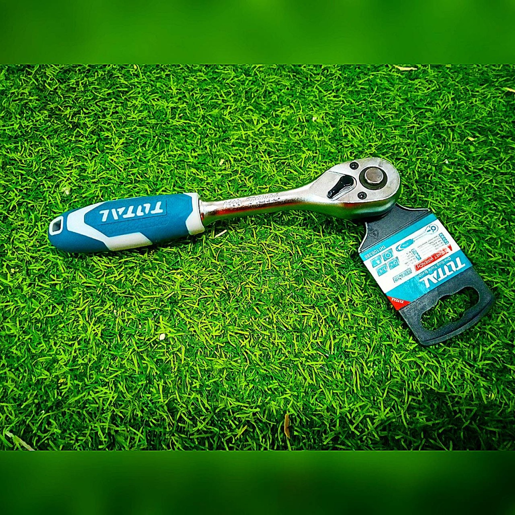 total-ด้ามฟรีหุ้มยาง-รุ่น-tht106146-ด้ามขนาด-1-4-นิ้ว-กรอกแกรก-ด้ามขัน-อุปกรณ์ช่าง