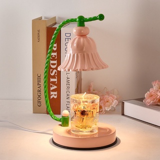 พร้อมส่ง ✨ โคมไฟอุ่นเทียน ✨ ไฟตกแต่งห้อง  candle warmer โคมไฟอโรมาละลายเทียนขี้ผึ้งน้ำมันหอมระเหยภาระโคมไฟโคมไฟโคมไฟห้อง