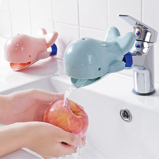 มีให้เลือก 3 สี หัวต่อขยายระยะก๊อกน้ำ อ่างล้างมือ รูปสัตว์น่ารัก ช่วยให้เด็กใช้อ่างล้างมือได้สะดวก