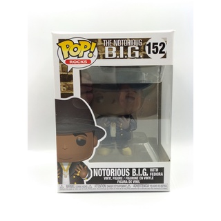 Funko Pop Rock Notorious B.I.G. - Notorious B.I.G. With Fedora #152 (กล่องมีตำหนินิดหน่อย) แบบที่ 2