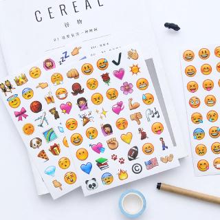 ภาพหน้าปกสินค้าสติ๊กเกอร์ลาย emoji 4 แผ่น/ชุด ที่เกี่ยวข้อง