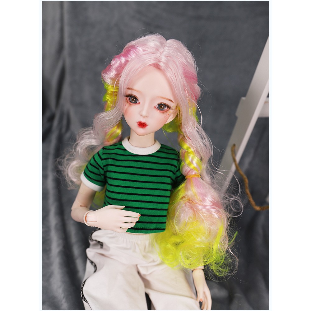 doll-wig-for-1-3-bjd-doll-ผมตุ๊กตา-without-doll-only-wig