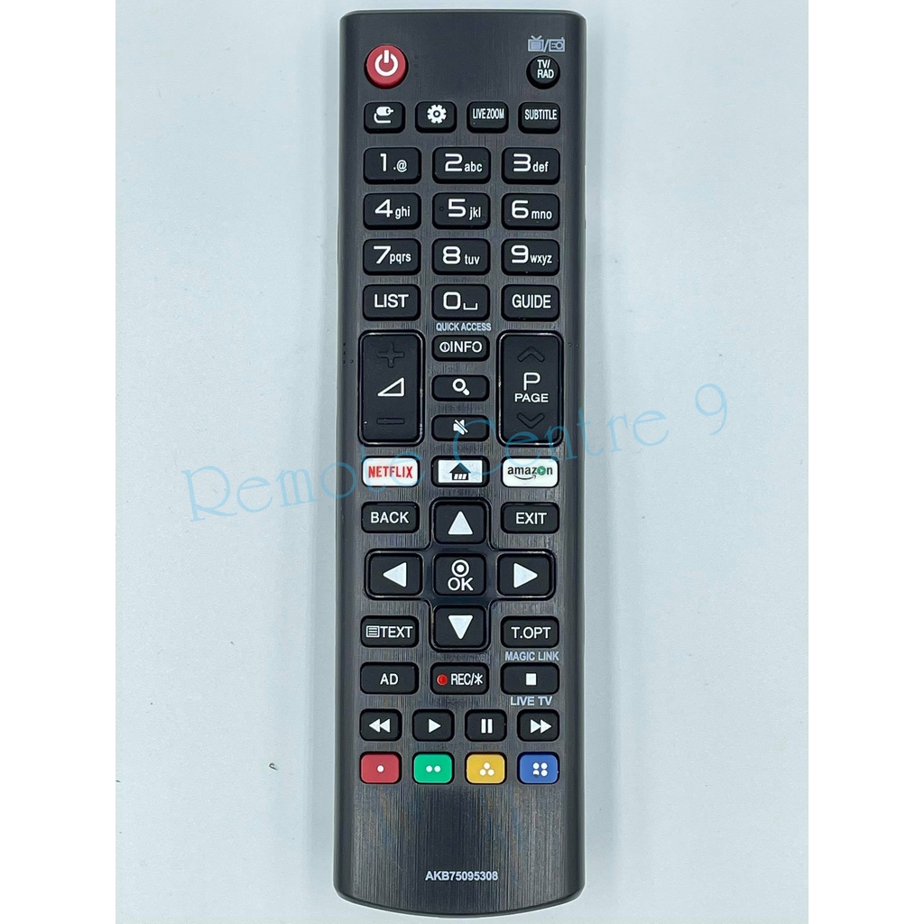 รีโมททีวี LG รุ่น AKB75095308/AKB75375608/AKB75095303 ใช้กับทีวีสามรุ่น ...
