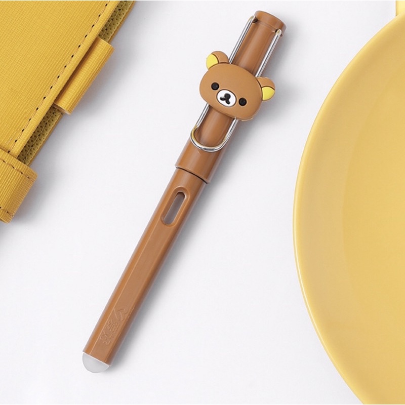 rilakkuma-ปากกาหมึกซึม-ปากกาคอแร้ง-ริลัคคุมะ