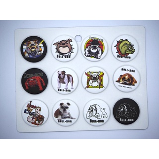 เข็มกลัด 3.2cm/4.4cm Animals สัตว์  หมา   dog  Badge