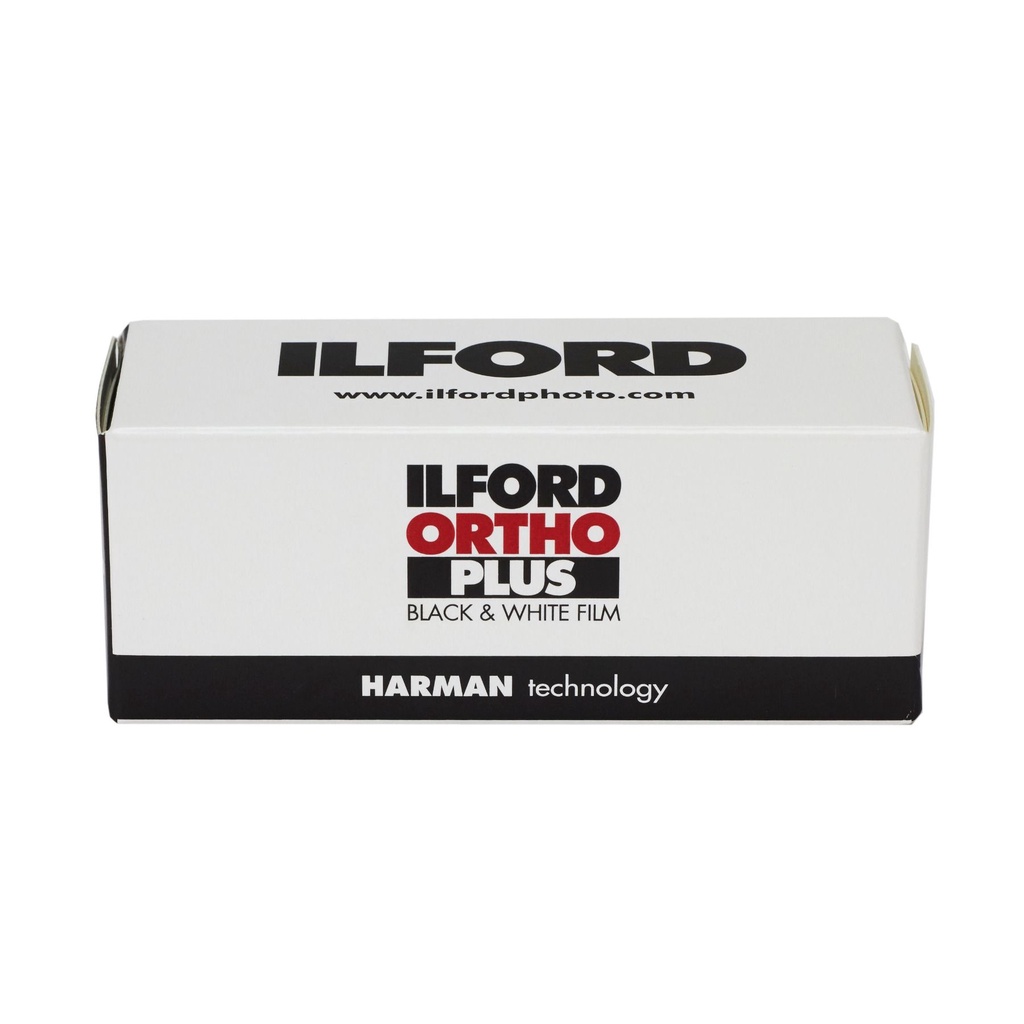 ภาพหน้าปกสินค้าฟิล์มขาวดำ Ilford Ortho 80 Plus 120 B&W Medium Format Film