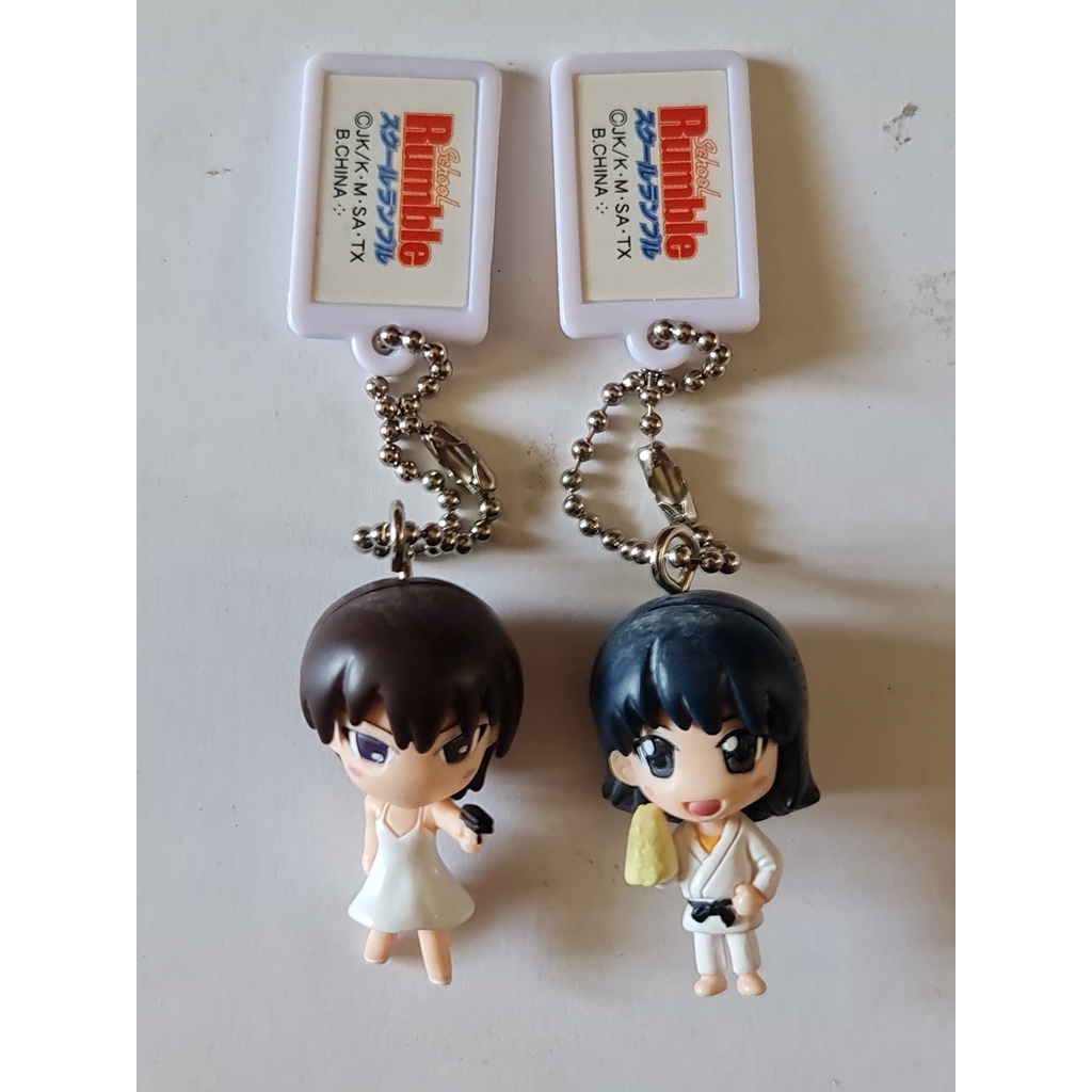 ของสะสมอนิเมะจาก เรื่อง School Rumble : PVC Mini Model Keychain Anime ...