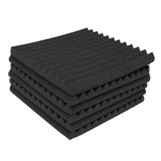 24 Pack Acoustic Panels Studio Foam Wedges 1 inch X 12 inch X 12 inch