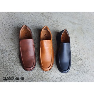 สินค้า CM002รองเท้าหนังลำลองไซส์40-45มี3สี