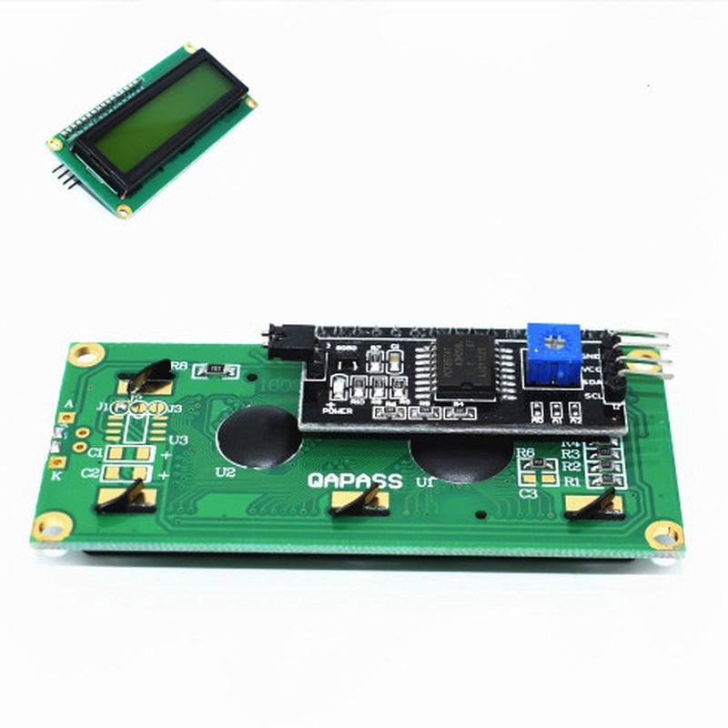 สินค้า Green Screen IIC I2C LCD 1602 (16x2) Liquid Crystal Display Module For Arduino