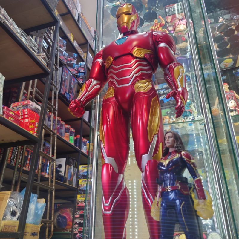 พร้อมส่ง-โมเดล-ไอรอนแมน-ironman-ขนาดจัมโบ้-big-size-สูง-80-ซม-เกรดพรีเมี่ยม-งานสวยมาก-รายละเอียดครบ-ตั้งโชว์เท่ห์ๆครับ