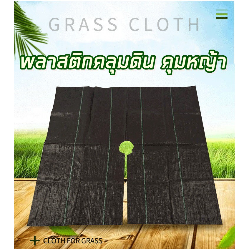 พลาสติกคลุมดินกันหญ้าขึ้น-ผ้าคลุมดินกำจัดวัชพืช-พลาสติกคลุมดินคุมหญ้า-พลาสติกกันหญ้า