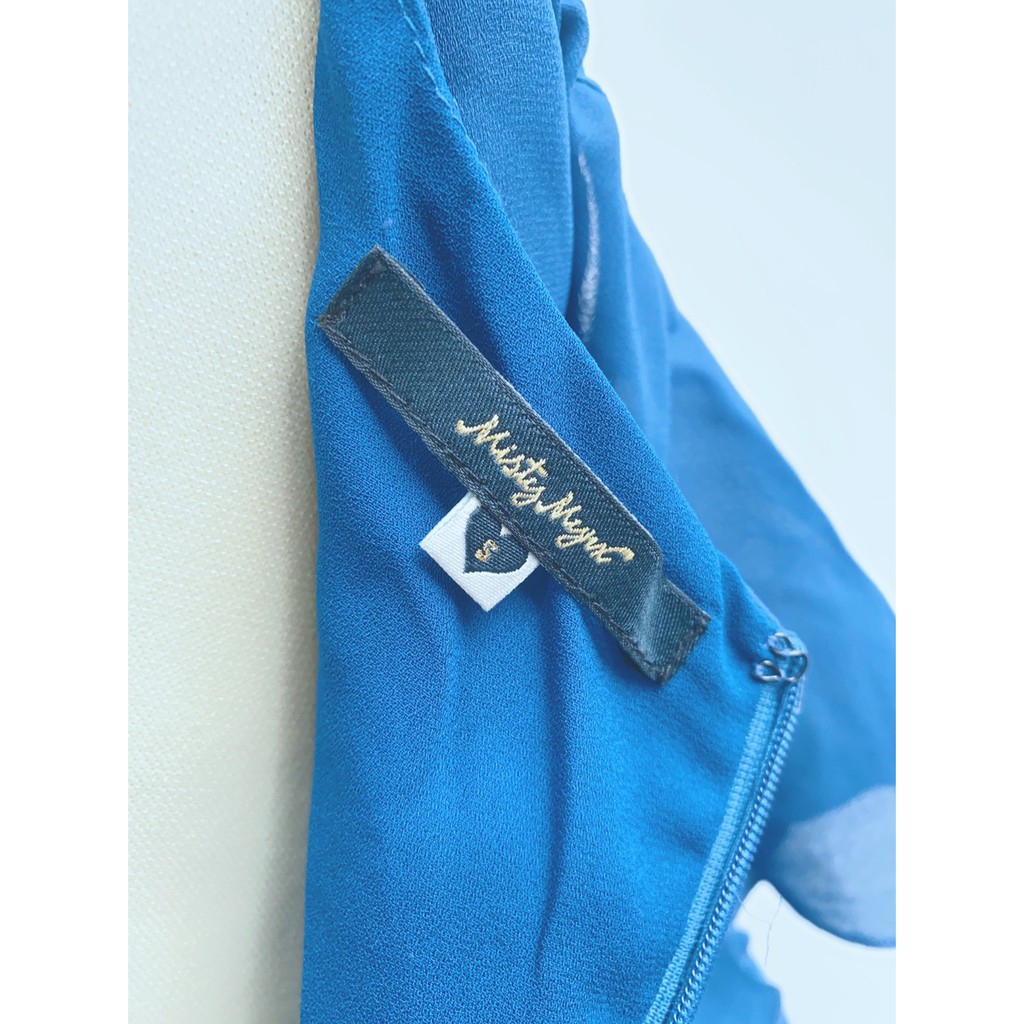 เดรสยาวผ้าชีฟองสีน้ำเงิน-เดรสไปทะเล-misty-mynx-size-s-myx013
