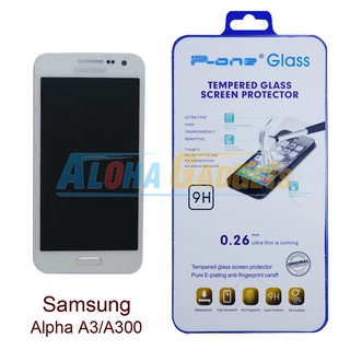 P-One ฟิล์มกระจกนิรภัย Samsung Galaxy Alpha A3