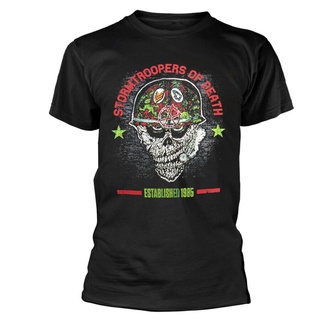 ขายดี!ขายดี เสื้อยืดคลาสสิก พิมพ์ลายหมวกกันน็อค SOD Stormtroopers Of Death Head S-X EHopal83LIjfch75S-5XL