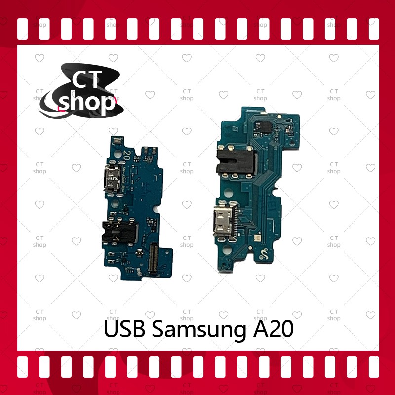 สำหรับ-samsung-a20-a205-อะไหล่สายแพรตูดชาร์จ-charging-connector-port-flex-cable-ได้1ชิ้นค่ะ-อะไหล่มือถือ-ct-shop