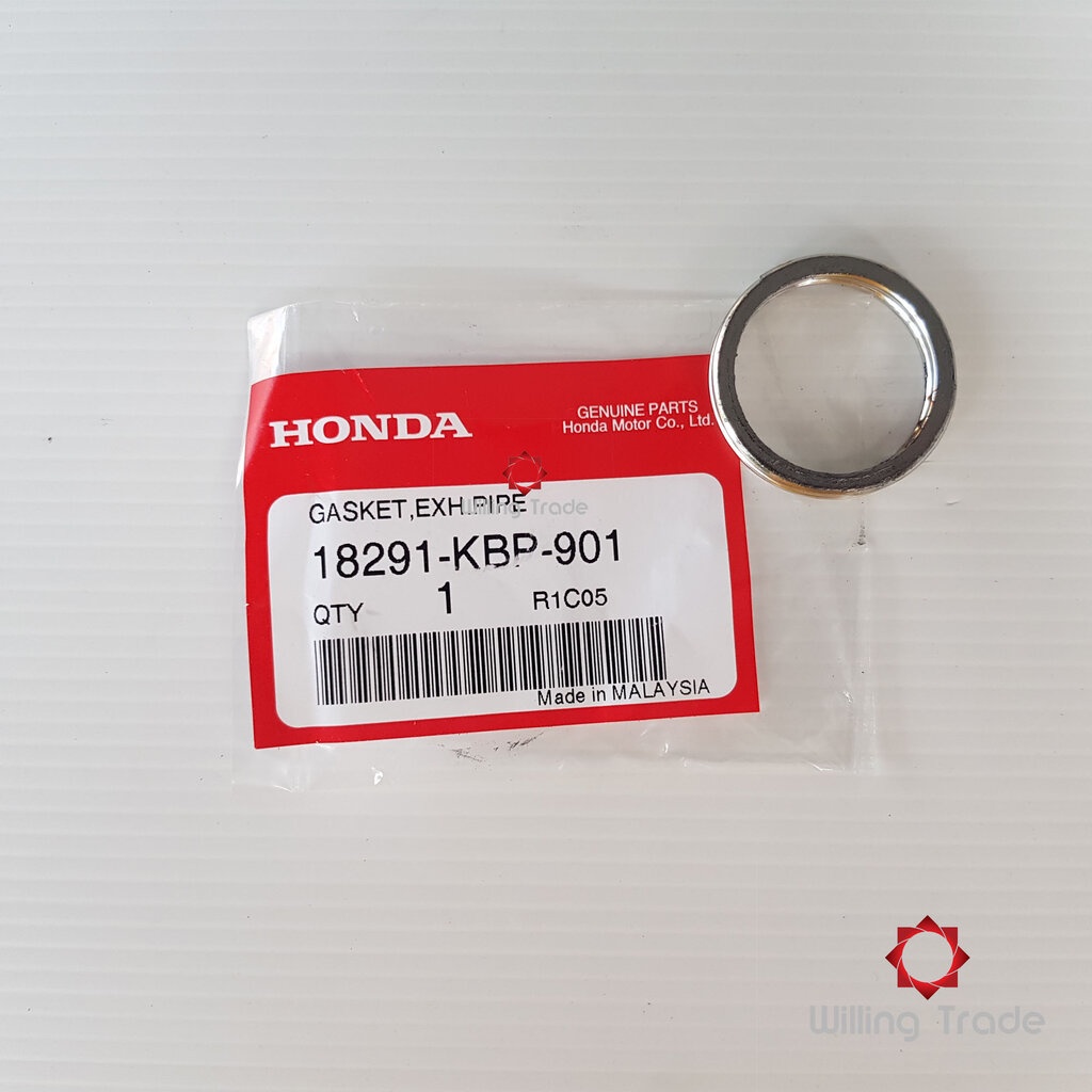 ปะเก็นปลายท่อ (A199) HONDA:(18291-KBP-901) DASH, LS125 [แท้ศูนย์ ...