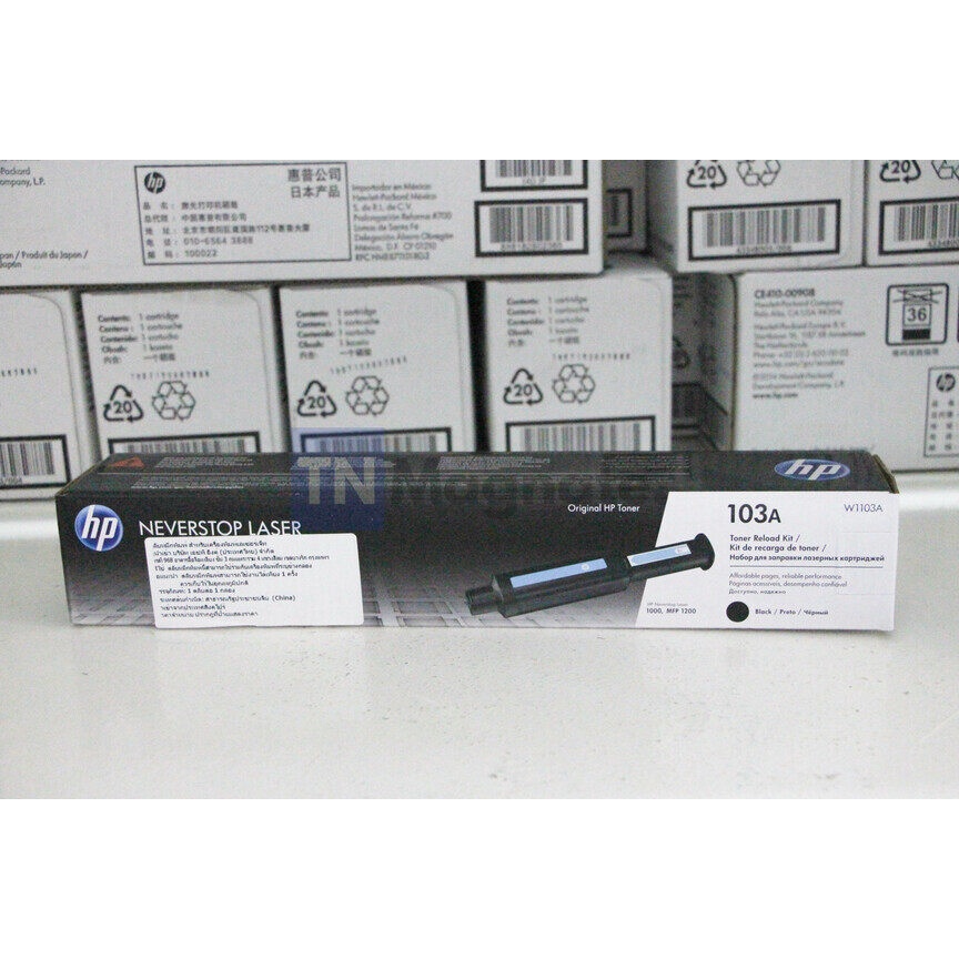 [หมึกพิมพ์เลเซอร์แทงค์] HP 103AD [W1103AD] Black Original Neverstop ...