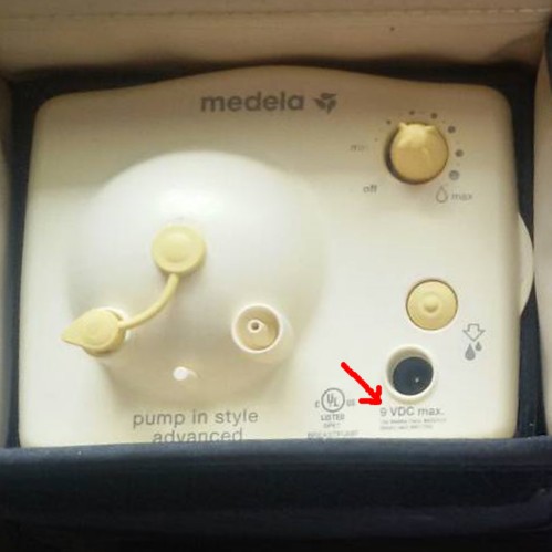 สายชาร์จ-ac-adapter-charger-เทียบเท่าของแท้-medela-รุ่น-pump-in-style-advance-9v-md007c