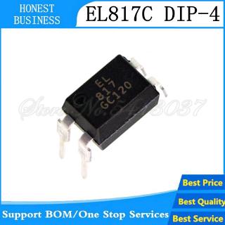 หลอดไฟ El817C El817-C Dip4 Dip Pc817C 817C El817 817 คุณภาพสูง 50 ชิ้น