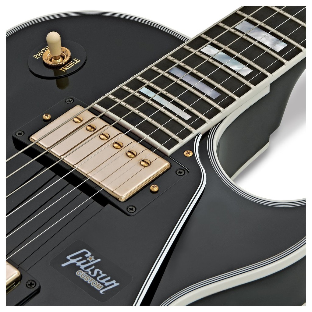 กีตาร์ไฟฟ้า-gibson-les-paul-custom-with-ebony-fingerboard