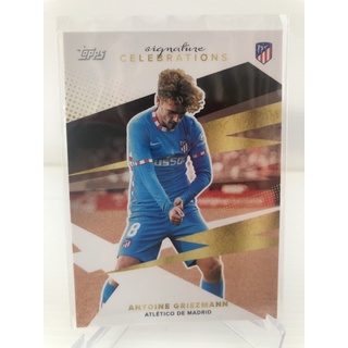 2021-22 Topps Atletico de Madrid Team Set Soccer Cards Signature Celebrations