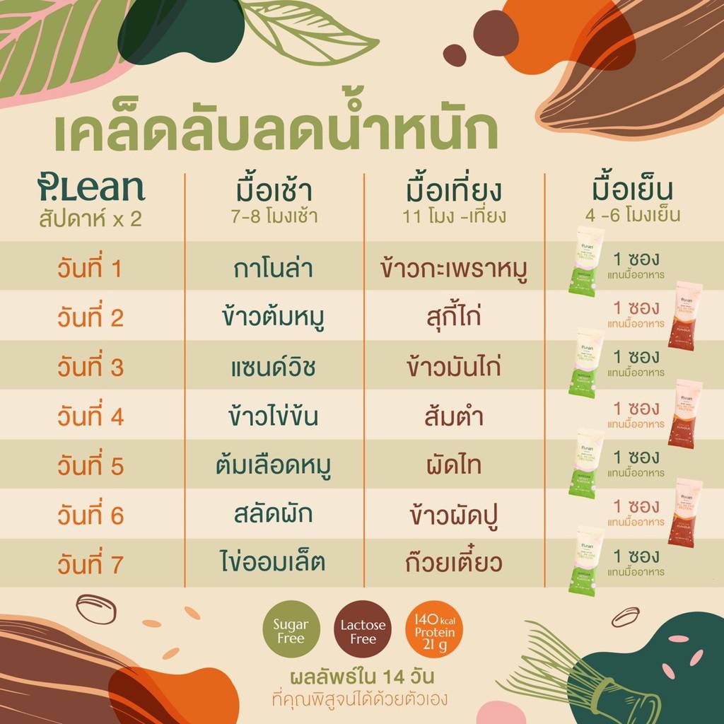 plean-protein-โปรตีนจากพืชทดแทนมื้ออาหาร-ช่วยเร่งการเผาผลาญ