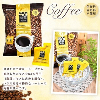 ภาพขนาดย่อของภาพหน้าปกสินค้าเยลลี่รสกาแฟจากญี่ปุ่น ORIHIRO Purunto Konjac Jelly Premium Coffee 120g จากร้าน okashi_shop บน Shopee ภาพที่ 2