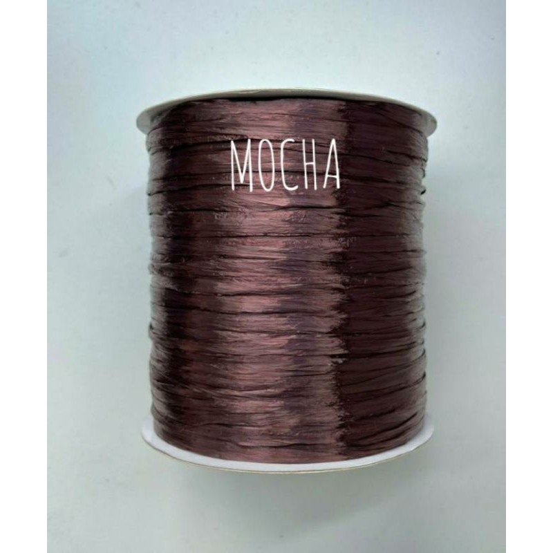 Metallic Tone Raffia yarn ไหมราฟเฟียยาว 250 ม. | Shopee Thailand