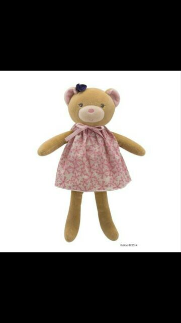 kaloo-ถุงผ้าและตุ๊กตาหมี-petite-rose-bear-doll-plus-tote-bag-0-baby-toddler-soft-toy