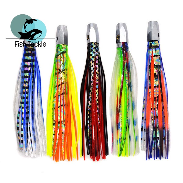 8-นิ้วน้ำเค็ม-octopus-trolling-fishing-lure-jet-octopus-กระโปรง-jetted-head-trolling-lure