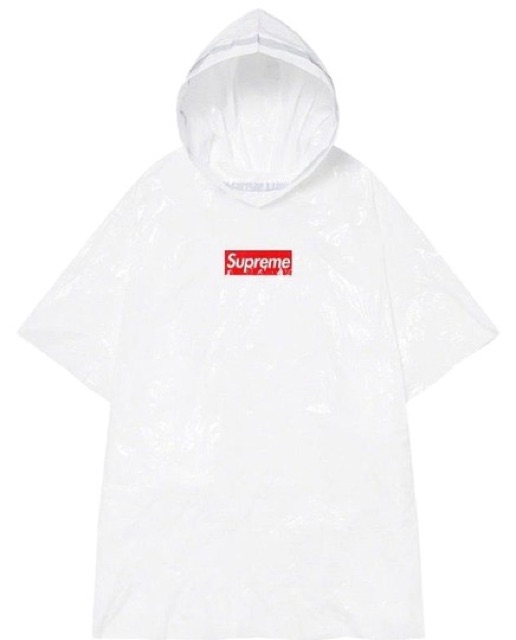 ของแท้-เสื้อกันฝน-supreme-box-logo-poncho