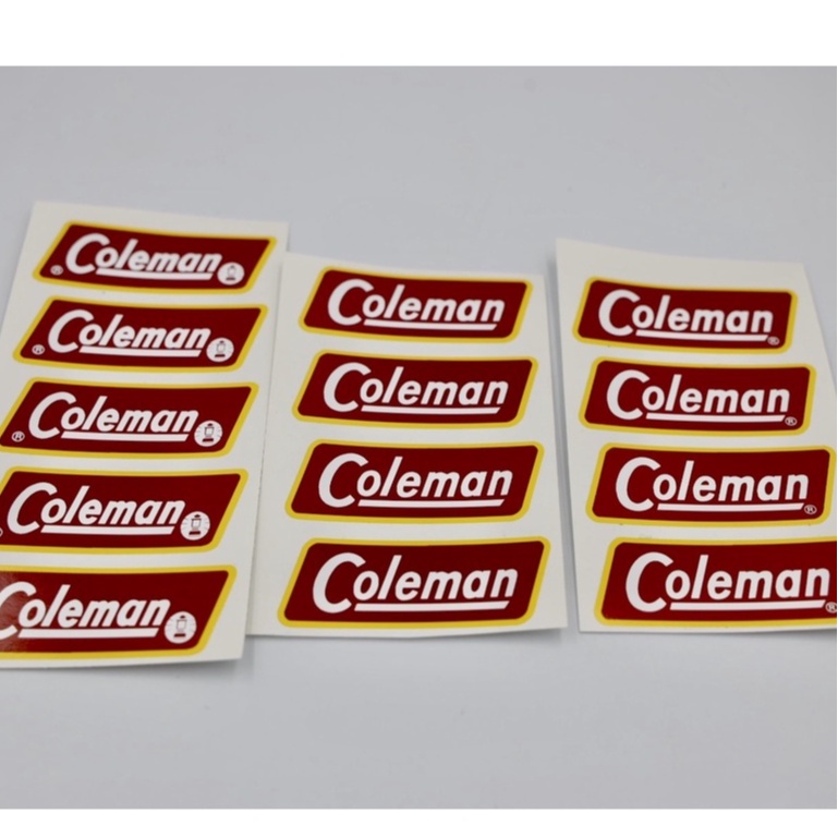 coleman-lantern-amp-stove-scotchcal-stickers-decals-นำเข้าจาก-usa