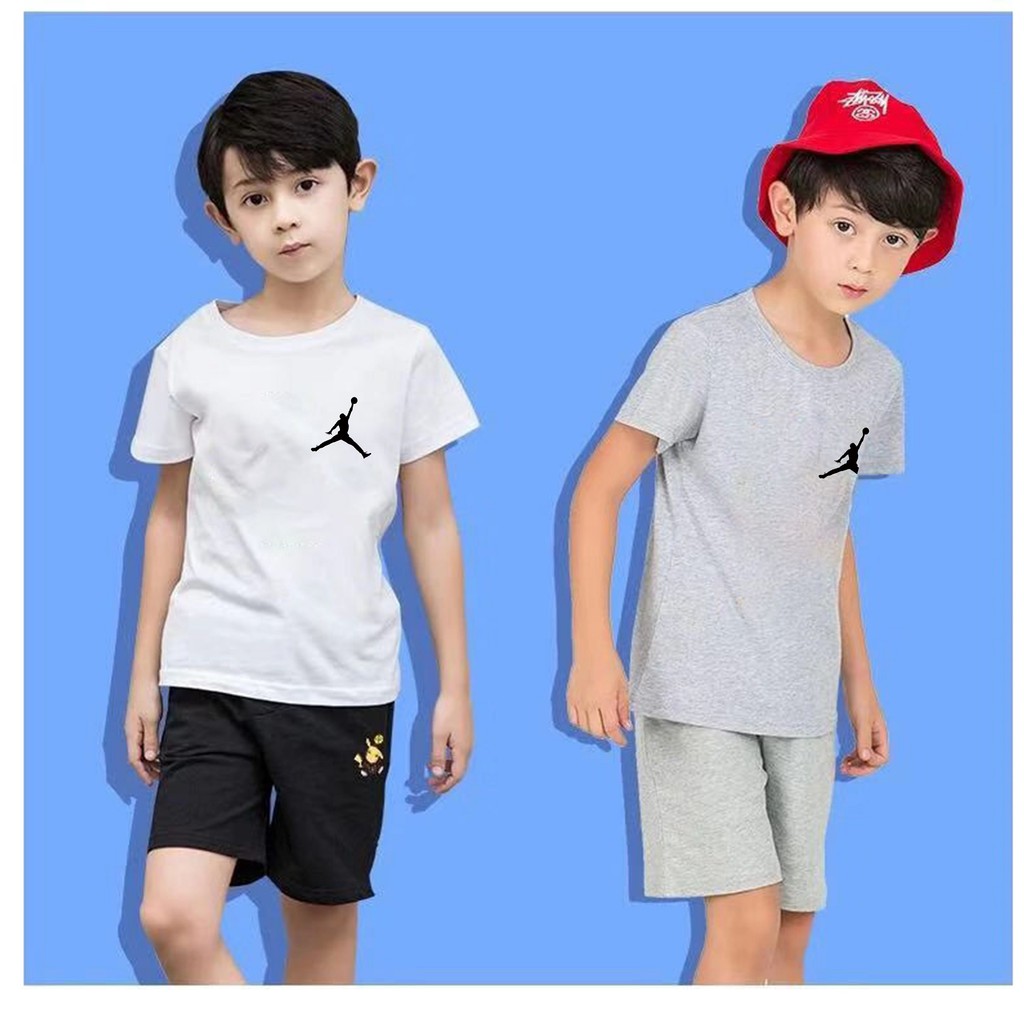 k-2075-short-ส่งในไทย-เสื้อยืเด็กสไตส์เกาหลี-ลายการ์ตูน-ใส่ได้ทั้งหญิงและชาย-ผ้ายืด-ใส่สบาย-ปลีก-ส่ง