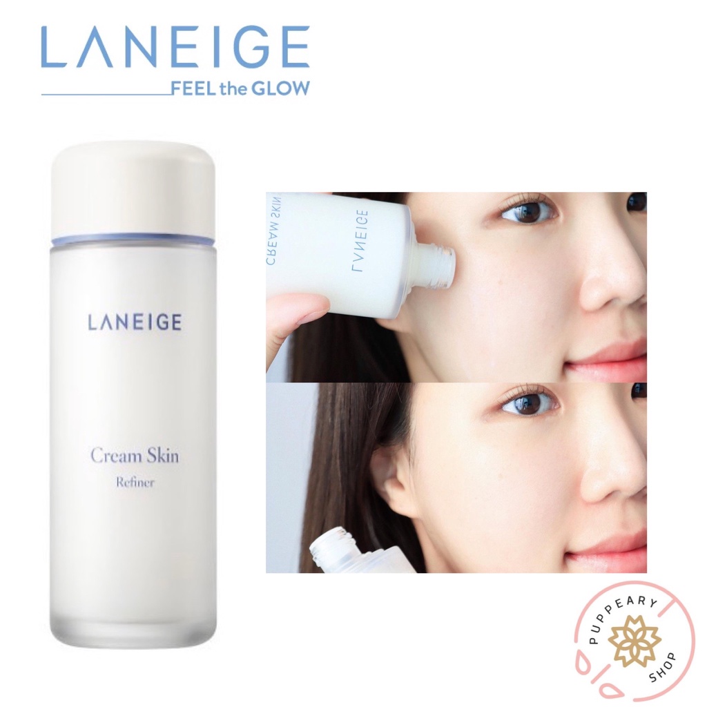 (แท้/พร้อมส่ง/ฉลากไทยเคาท์เตอร์เซ็นทรัล) LANEIGE CREAM SKIN REFINER ...