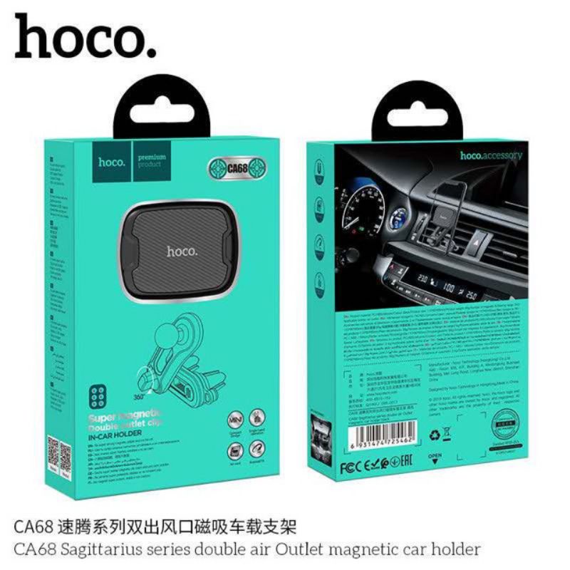 hoco-ca59-ca68-ca94-ca95-ที่วางโทรศัพท์แม่เหล็กในรถติดหน้าช่องแอร
