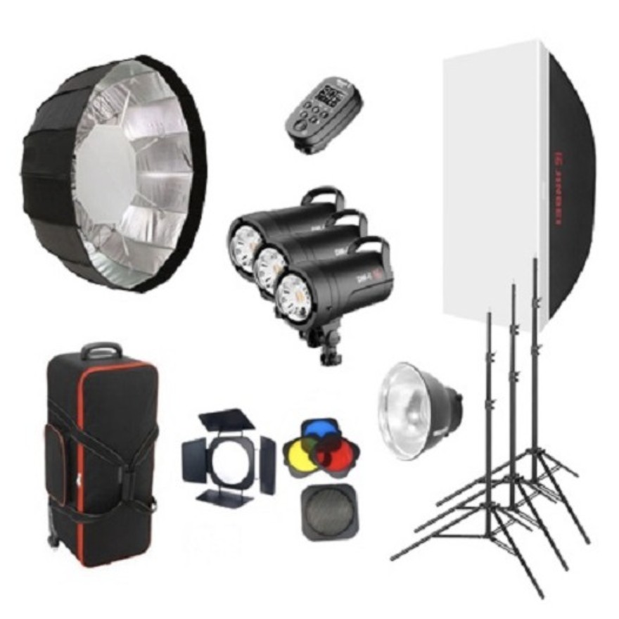 ชุดไฟสตูดิโอ-jinbei-dm-6-studio-flash-kit-600w-s-ประกันศูนย์-1ปี-ส่งฟรี-dm-6-600w-3ตัว-light-stand220cm-3ตัว