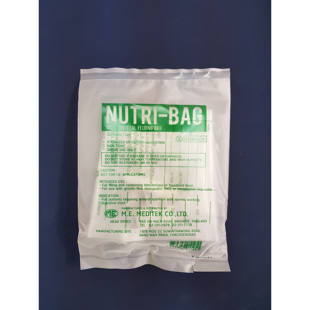 nutri-bag-ถุงสำหรับให้อาหารผู้ป่วยทางสายยาง-ขนาด-500-ml