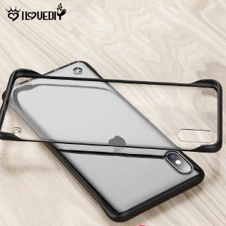 [DS] เคสโทรศัพท์แบบเคลือบบางพิเศษวงแหวนสําหรับ iphone 6s 7 8 plus xr xs max