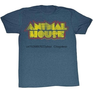 เสื้อยืดพิมพ์ลายแฟชั่น เสื้อยืด พิมพ์ลายโลโก้ภาพยนตร์ Animal House สไตล์คลาสสิก สําหรับผู้ใหญ่