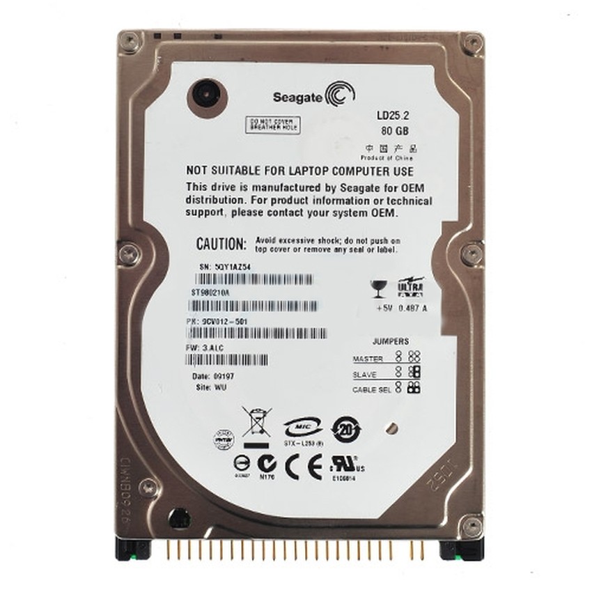 Seagate hard disk notebook ide 80 gb 2mb shopee thailand