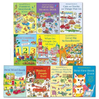 พร้อมส่ง! Richard Scarrys Best Collection - 10 books