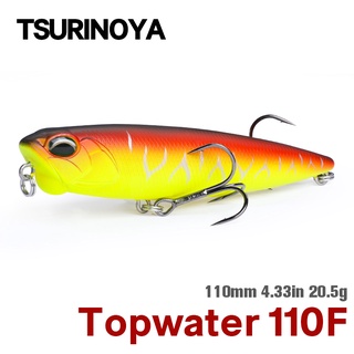 ภาพหน้าปกสินค้าTsurinoya 110F เหยื่อตกปลาประดิษฐ์ แบบแข็ง ลอยน้ํา 110 มม. 20.5 กรัม DW58 ที่เกี่ยวข้อง