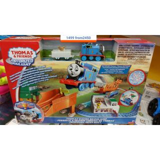 รถไฟ Thomas motorized racing bridge jump