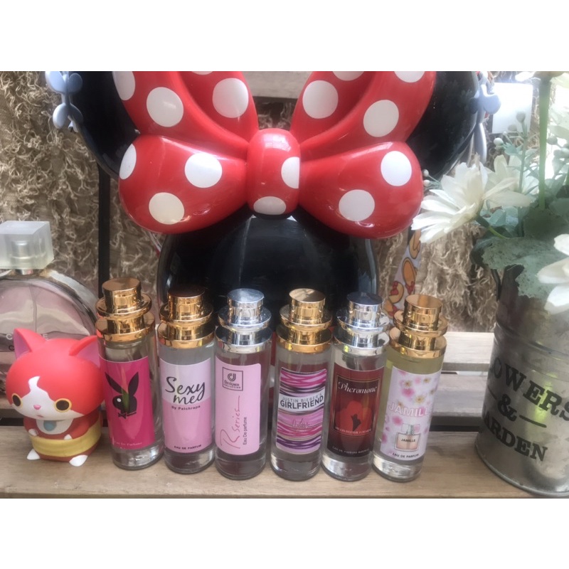 ภาพหน้าปกสินค้าน้ำหอม6กลิ่น eau de perfume หัวฉีดสเปรย์35ml จากร้าน chinnasriosod บน Shopee